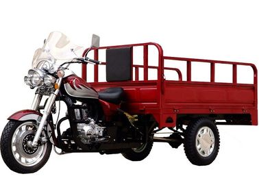 China Open Body Three Wheeler Cargo Tricycle Motor 150cc R / F Drum Brake Type supplier