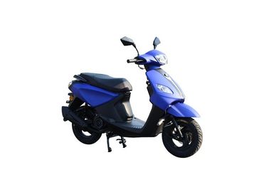 China gas motor scooter 125cc 150cc JOG GY6 engine front disc rear drum black alloy wheel blue plastic body supplier