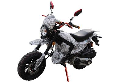 China 125cc / 150cc 4 Stroke Gas Dirt Bikes White Plastic Body Black Alloy Wheel supplier