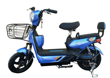 China 48V 350W Adult Electric Moped Scooter Blue Colour 1540 × 670 × 1100mm supplier