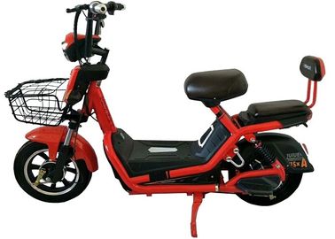 China 350w Electric Scooter Moped For Adults With Front Rear Drum Brake System supplier
