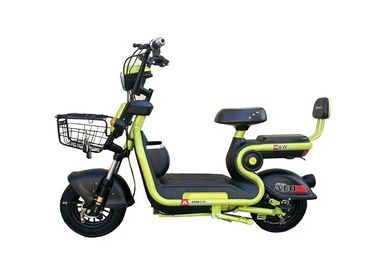 China Yellow Electric Moped Street Bike  Moped Pedal Bike High Performance supplier