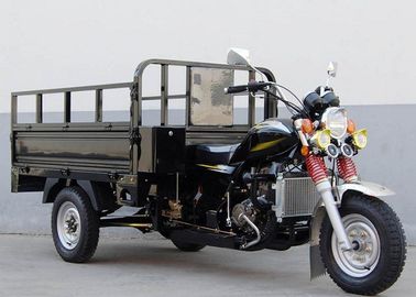 China 200cc Three Wheel Cargo Motorcycle , cargo Tricycle Motorcycle Front Rear Drum supplier
