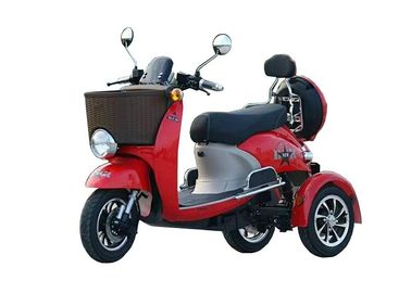 China 30km/h Max Speed Cargo Tricycle Motorcycle 60V 800W Hub Motor With Front / Rear Basket supplier