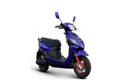 China Silver Color Mini Electric Motorcycle , Full Size Electric Scooter For Adult supplier
