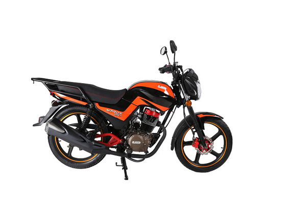 China Front Rear Disc Gas Powered Mini Motorcycle 125cc Road Bike Low Emission supplier