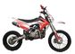 50cc / 70cc Mini Gas Powered Dirt Bikes , Red White Color Gas Pit Bike supplier