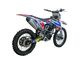 4 Stroke Air Cooled Gas Drit Bike Blue Color With Front Rear Disc Brake supplier