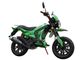 Green Color Body Gas Dirt Bikes High Speed With Front Disc Rear Drum supplier