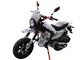 125cc / 150cc 4 Stroke Gas Dirt Bikes White Plastic Body Black Alloy Wheel supplier