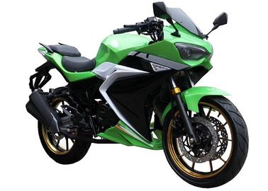 China Automatic Street Sport Motorcycles , Electric Sports Bike Motorcycle 150cc Engine supplier