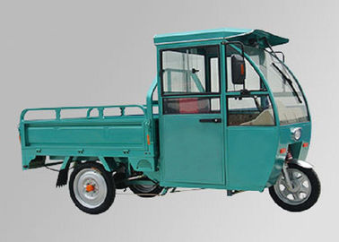 China Freight Transport 3 Wheel Electric Cargo Bike 48V 800W Motor Green Steel Body  supplier