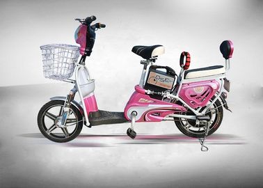 China Pink Color fashion  model  Electric Bike Moped Scooter , Electric Moped Scooter For Adults supplier