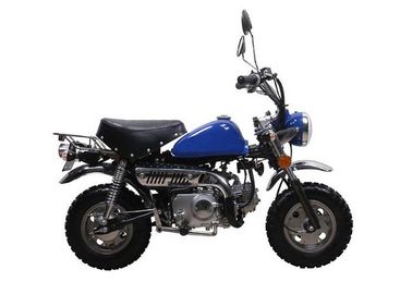 China Buggy 4 Stroke Off Road Bikes / Motorbike 35 Km/H Max Speed Blue Steel Body supplier