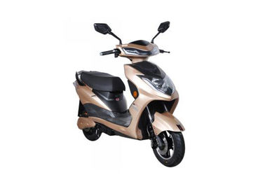 China Motorised Brown Color Electric Powered Scooters With Hydraulic Shock Absorber supplier