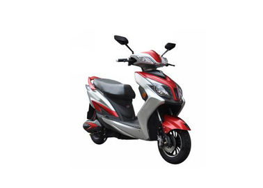 China Lightweight Electric Motorcycle Scooter White Red Color With 1000W Motor supplier