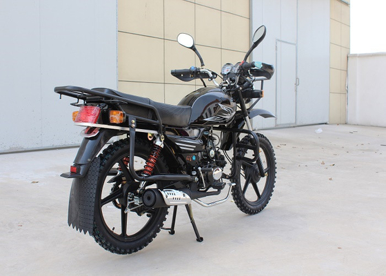 China 125cc Gas Powered Motorcycle Eco Friendly Manual Clutch Electrical Kick Start supplier