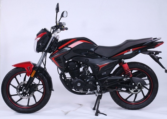 China Wet Multichip Gas Powered Motorcycle For Long Distance Travel Double Reduction supplier