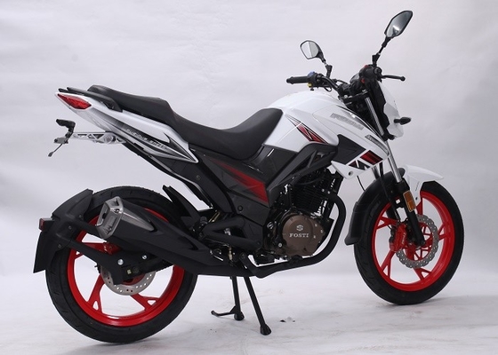 China 110 KG Dry Weight 125cc Road Bike , Street Sport Motorcycles 14L Capacity Fuel Tank supplier