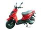 4 Stroke Two Wheel Gas Scooter 125cc 150cc GY6 Engine Alloy Wheel TTX Red Plastic Body supplier
