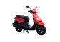 gas motor scooter red JOG 125cc 150cc GY6 engine front disc rear drum black alloy wheel iron muffler supplier
