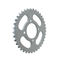 37 Tooth Rear Chain Sprocket Iron Material Wear Resistance For Pit Bike supplier