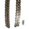108 Links Chain Off Road Go Kart Parts Good Tensile Strength High Performance supplier
