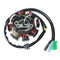 Moped 8 Coil Stator Motorcycle Spare Parts 88mm Outside Diameter High Precision supplier