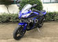 Blue Black Plastic Body Gas Street Sport Motorcycles Alloy Wheel Disc Brake supplier
