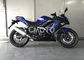 Durable Street Legal Motorcycle , Blue Black Small Street Motorcycles supplier