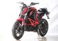 Red Lightweight Electric Motorbike Road Legal 1760*750*1060 Mm Full Size supplier